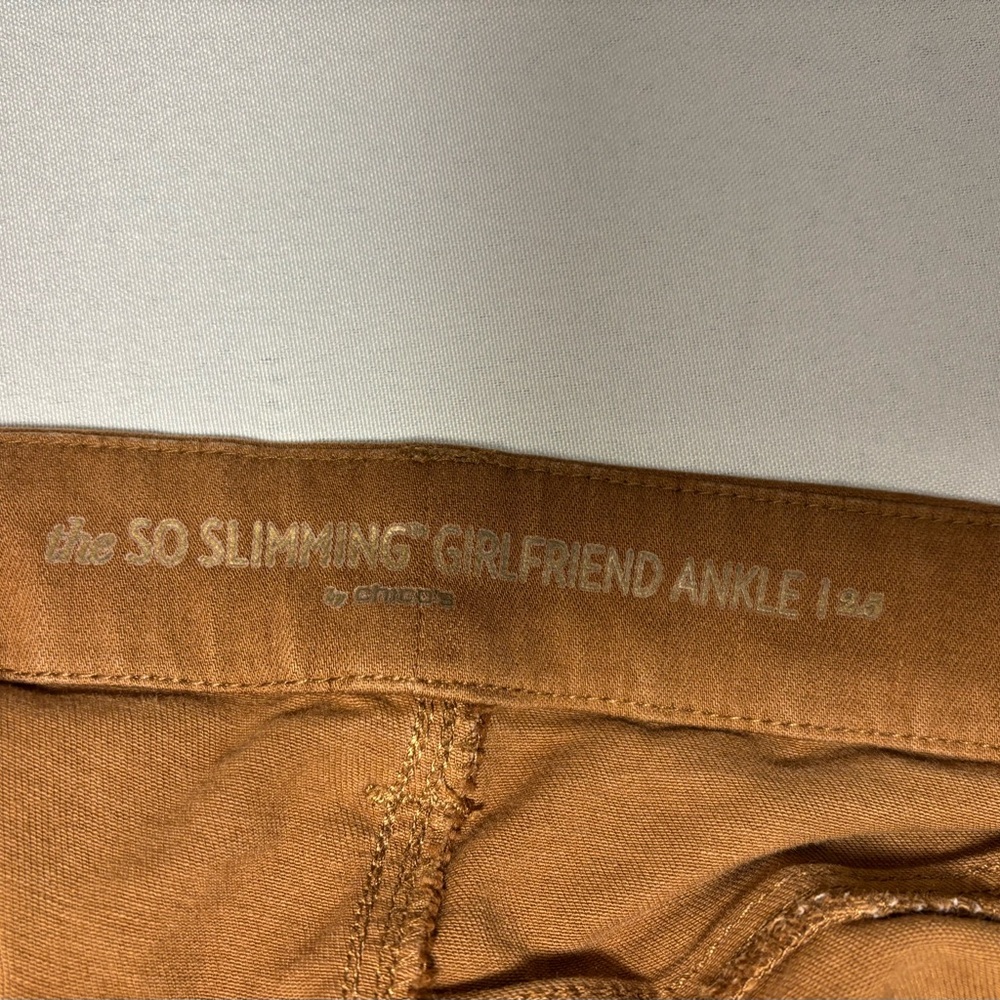 Womens size 2.5 Chicos girlfriend slimming ankle pants, #E955 - Picture 4 of 6